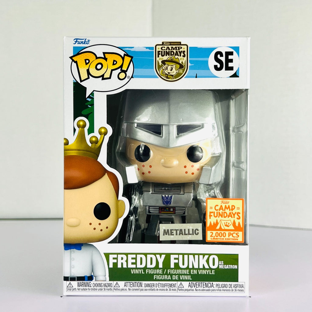 Funko POP Vinyl - Camp Fundays - Freddy Funko As Megatron - Metallic 2000 Pcs