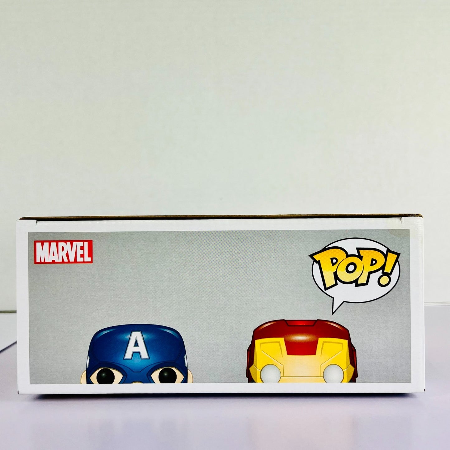 Funko POP! Vinyl - Marvel - Civil War - Captain America Iron Man 2 Pack FYE Excl