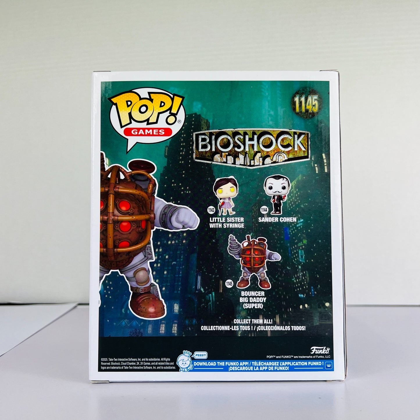 Funko POP! Vinyl - Games - Bioshock - Bouncer Big Daddy - #1145