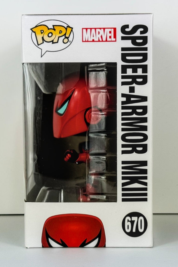Funko POP Vinyl - Marvel - Spider-Armor MKII - #670 Walgreens