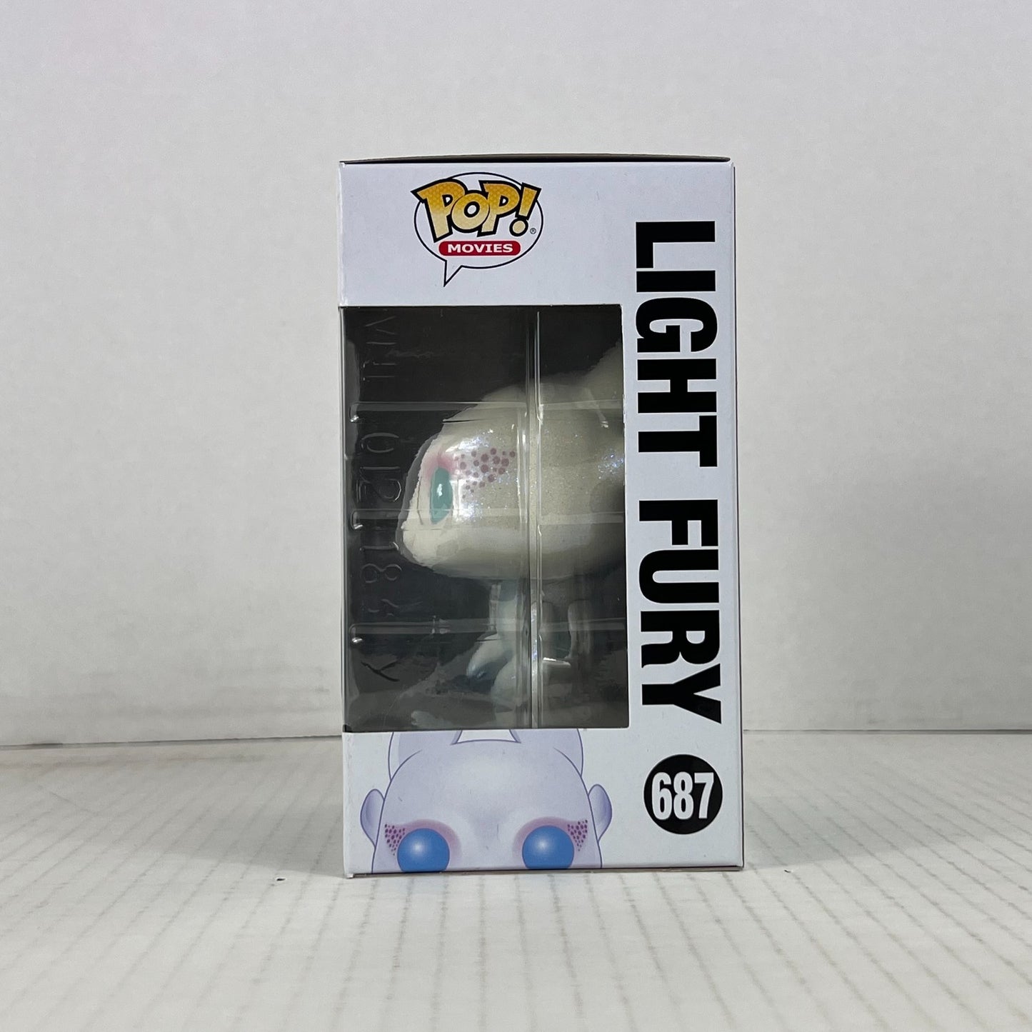 Funko POP Vinyl - Movies - How To Train Your Dragon - Light Fury - #687 Glitter