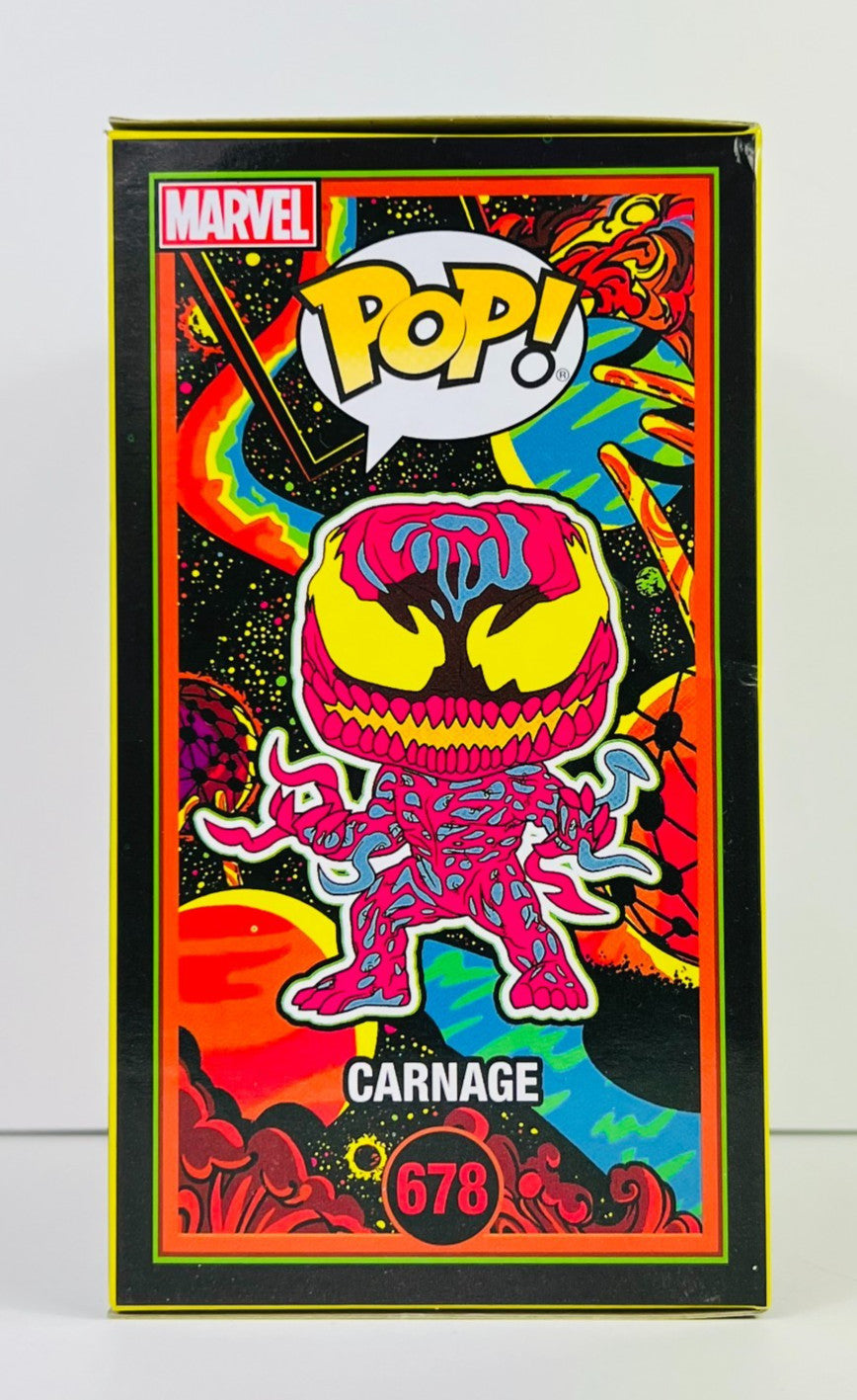 Funko POP Vinyl - Marvel - Blacklight - Carnage - #678
