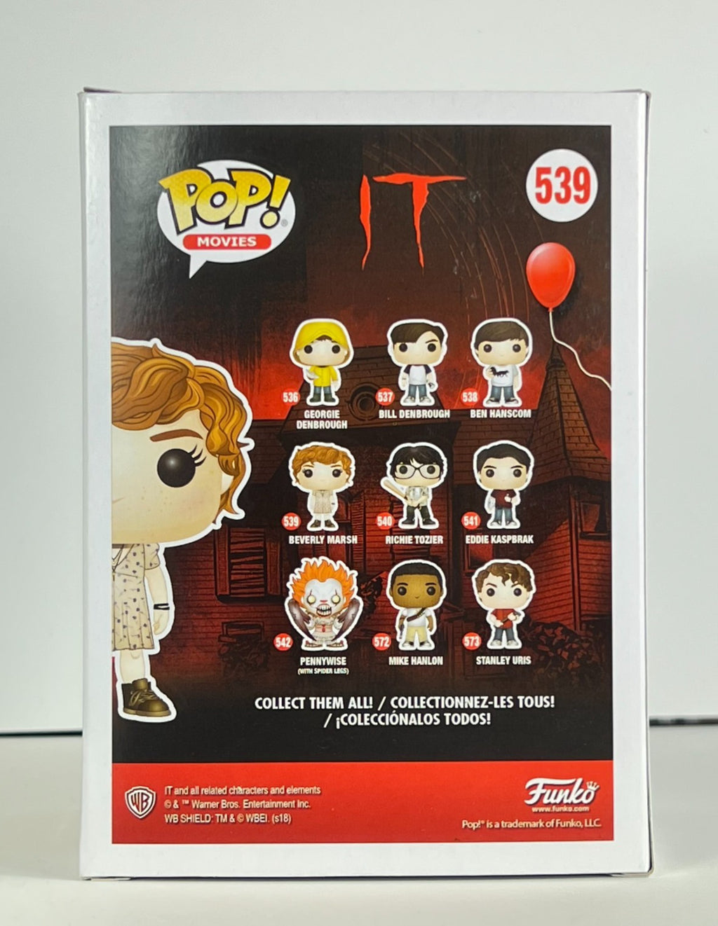 Funko POP Vinyl - Movies - IT - Beverly Marsh - #539