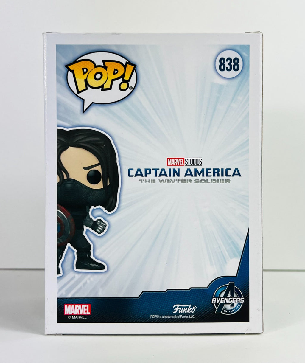 Funko POP Vinyl - Marvel - Captain America - Winter Soldier - #838 Exclusive [1]