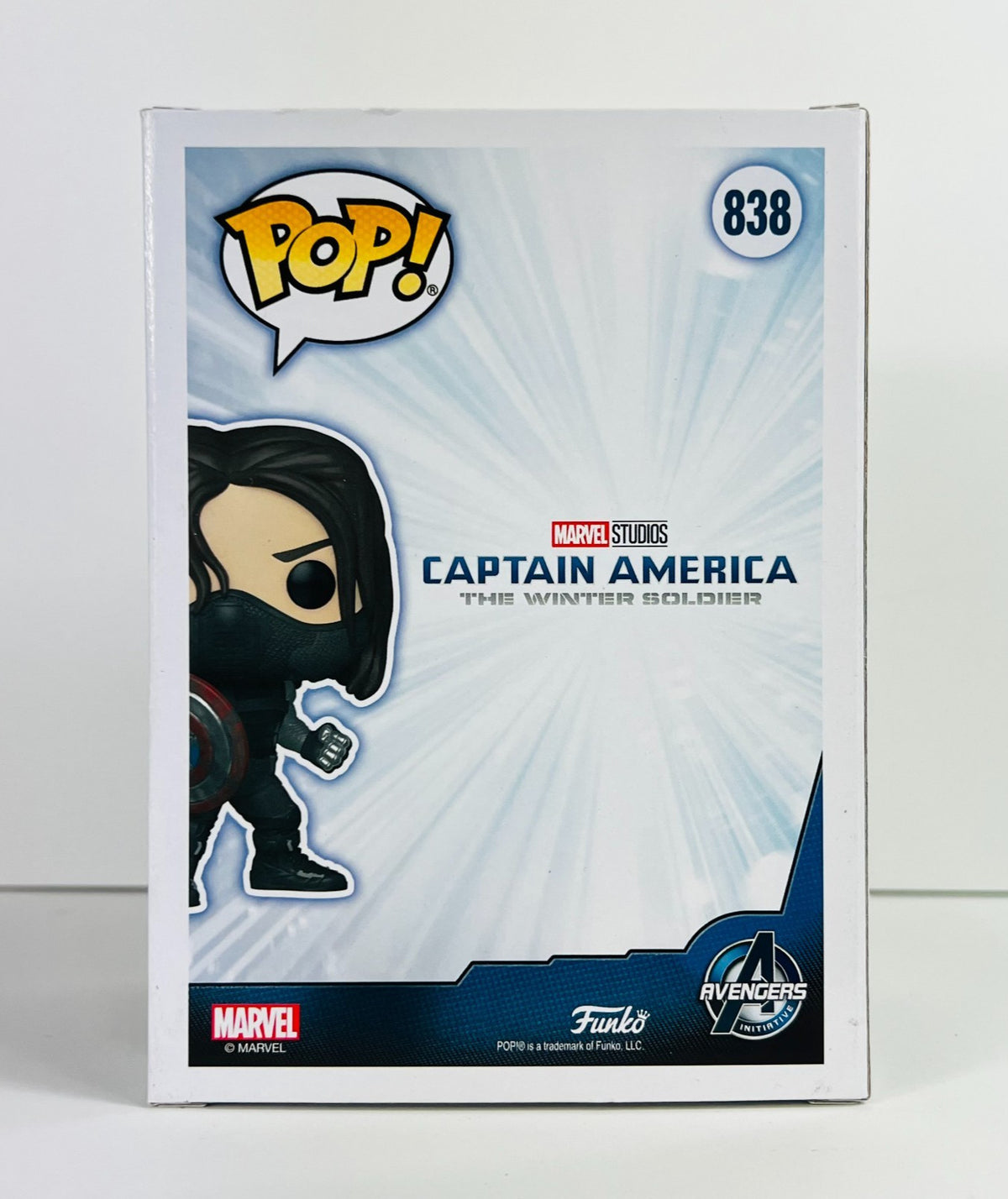 Funko POP Vinyl - Marvel - Captain America - Winter Soldier - #838 Exclusive [1]