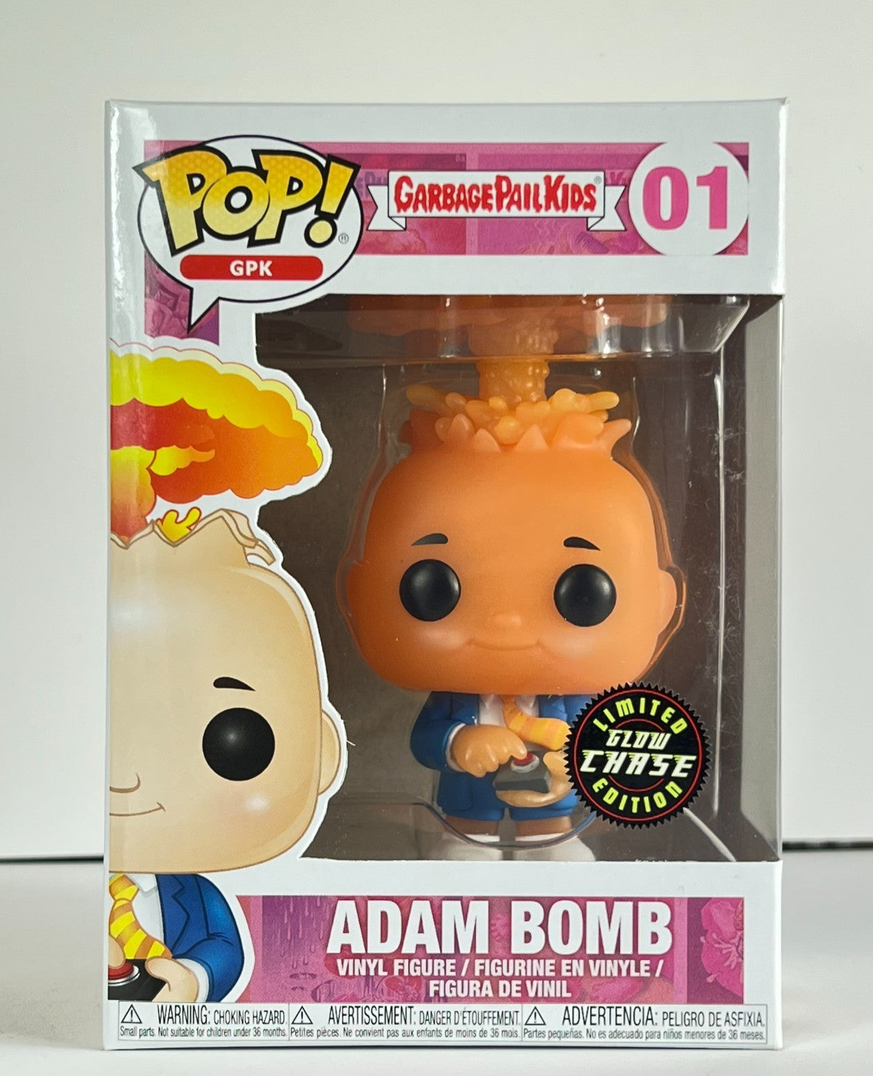 Funko POP Vinyl - GPK - Garbage Patch Kids - Adam Bomb - #01 GITD Chase