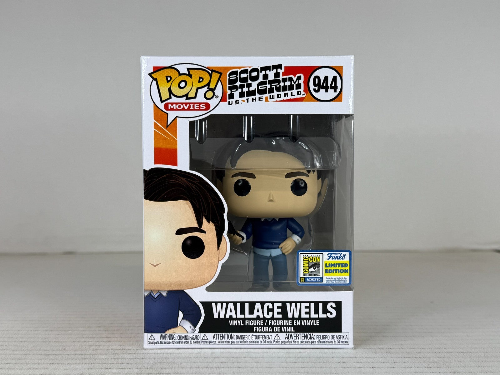 Funko POP Vinyl - Movies - Scott Pilgrim Vs The World - Wallace Wells #944 SDCC