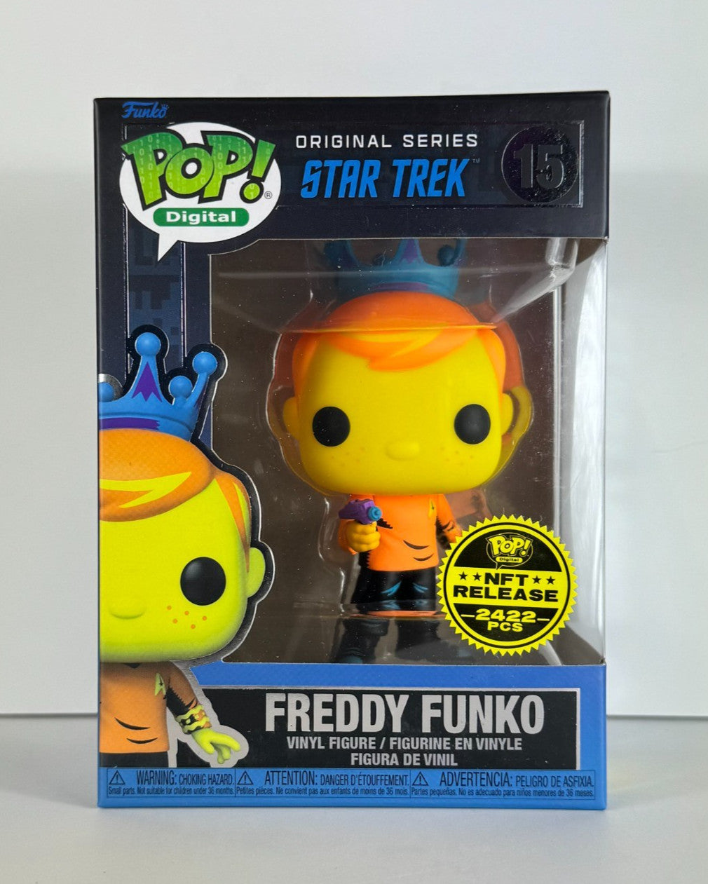 Funko POP Vinyl - Star Trek - Freddy Funko As Captain Kirk #15 - 2422 Pcs