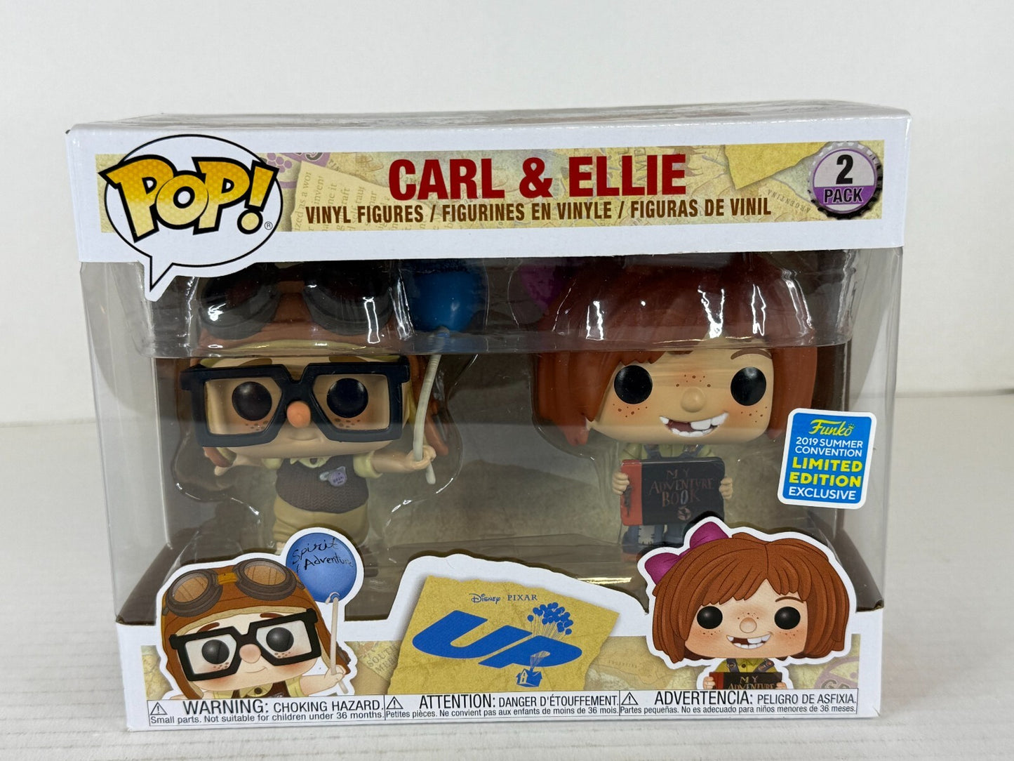Funko POP Vinyl - Disney - UP - Carl & Ellie - 2 Pack