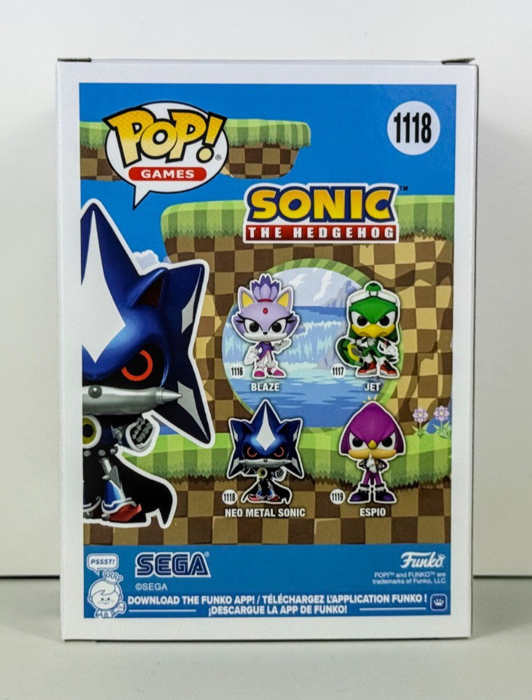 Funko POP Vinyl - Games - Sonic The Hedgehog - Neo Metal Sonic - #1118