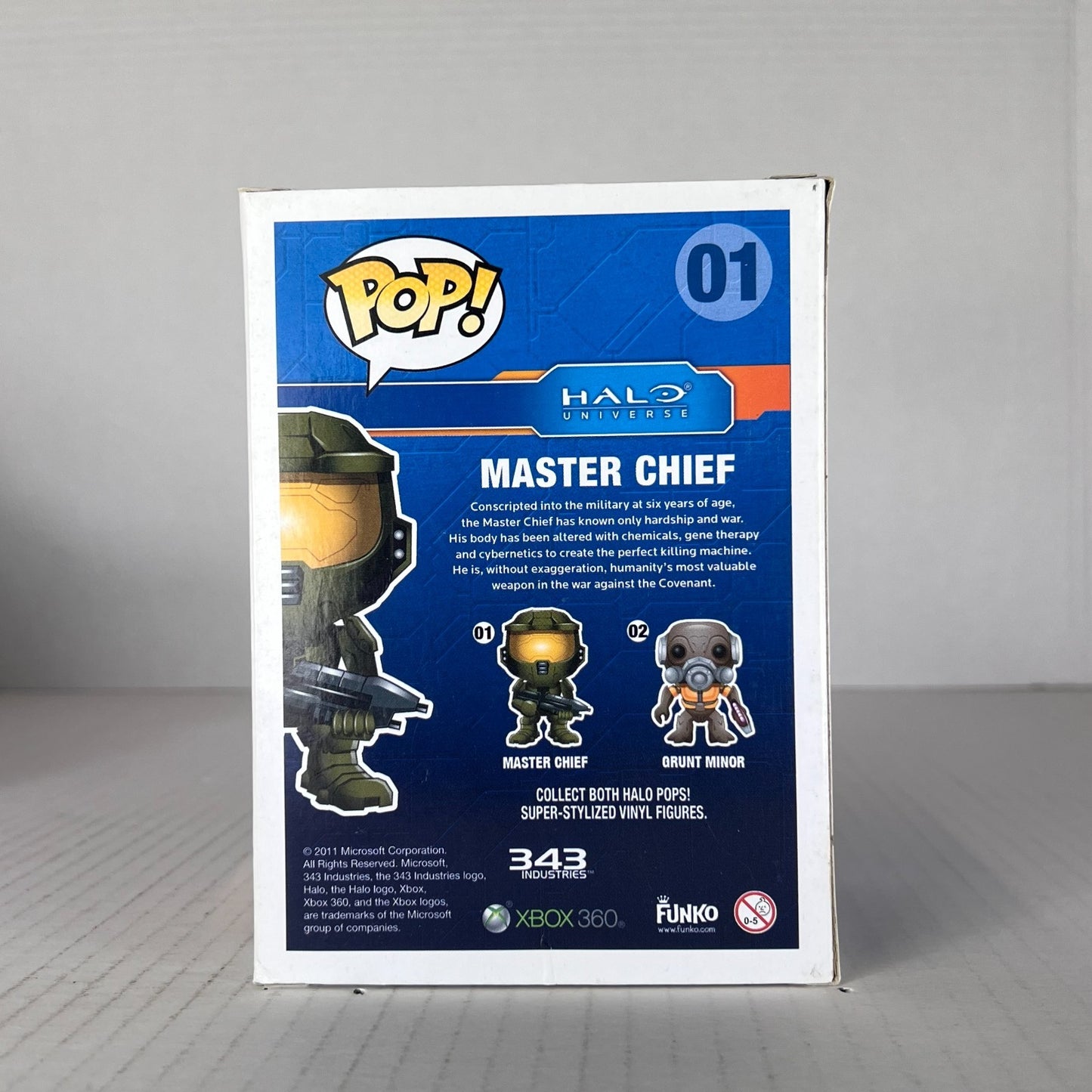 Funko POP Vinyl - HALO Universe - Master Chief Blue - #01 Barnes & Nobel