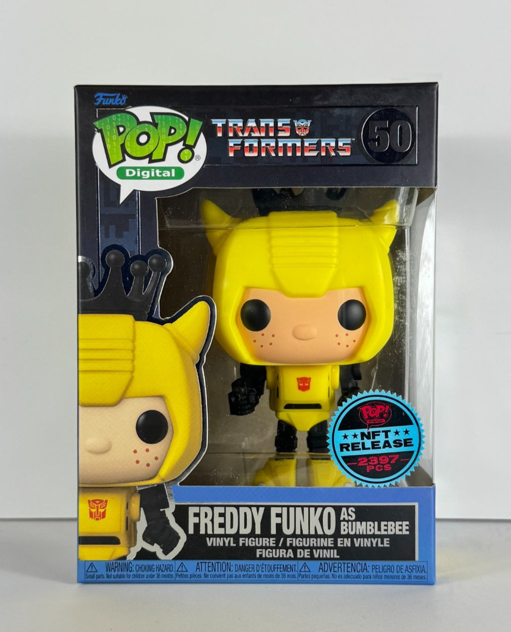 Funko POP Vinyl - Transformers - Freddy Funko As Bumblebee #50 - 2397 Pcs [1]