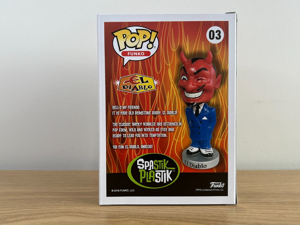 Funko POP Vinyl - Spatik Plastik - El Diablo - #03 Silver