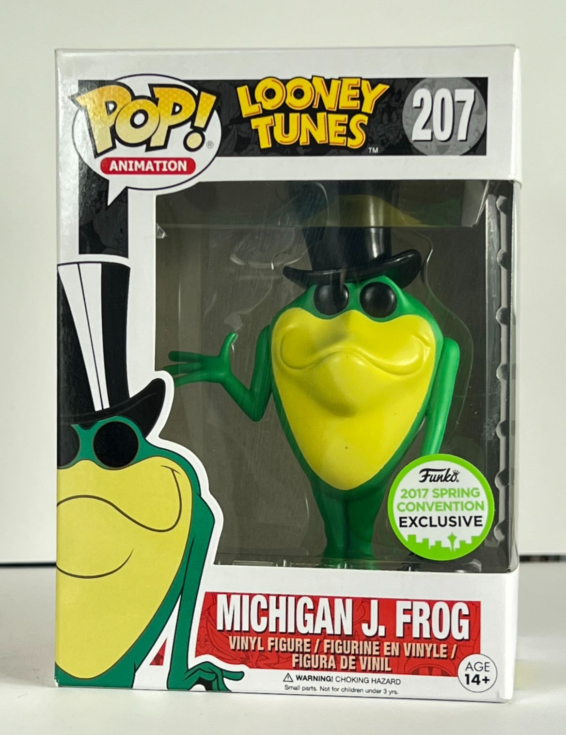 Funko POP Vinyl - Animation - Looney Tunes - Michigan J Frog - #207 SC 2017