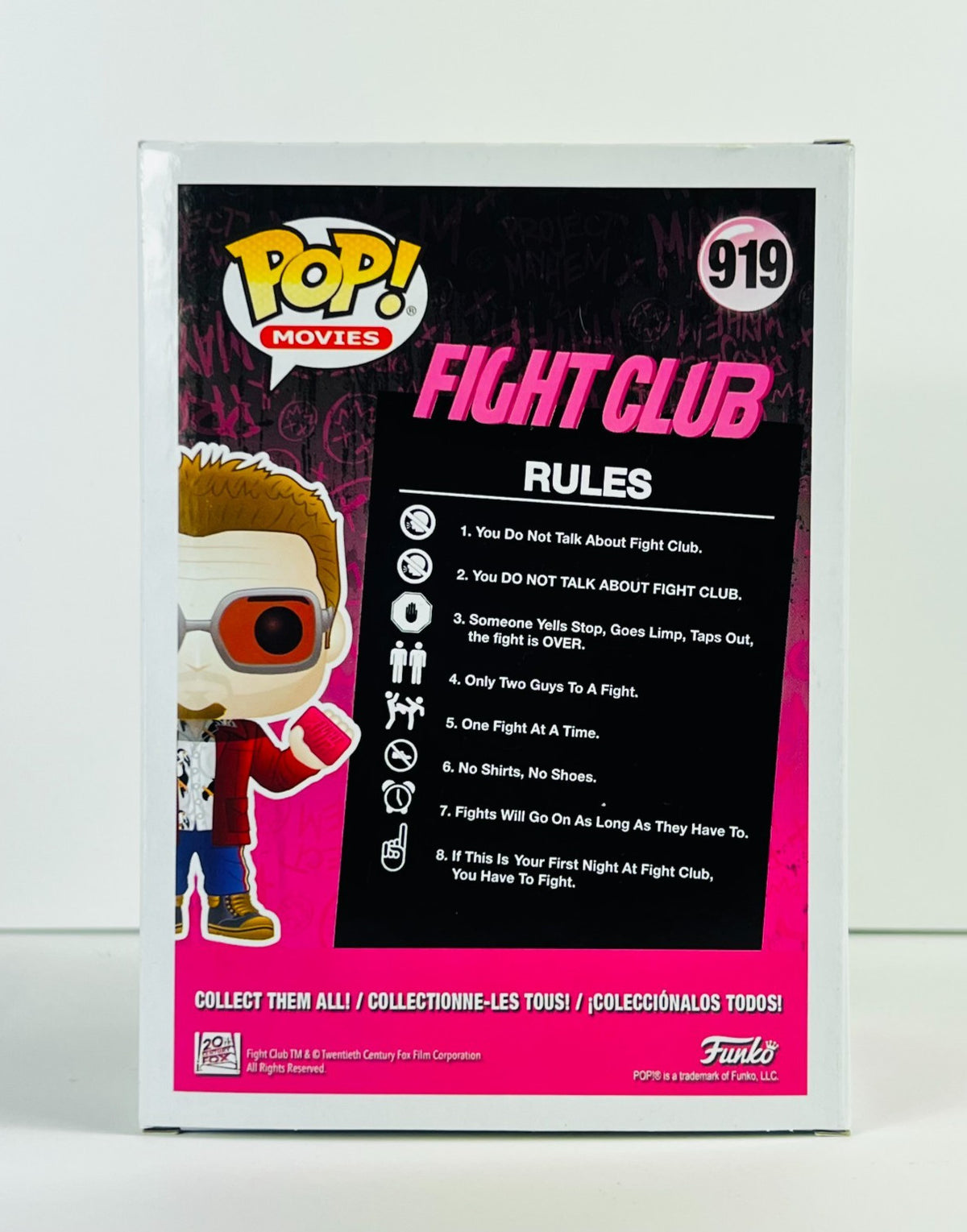 Funko POP Vinyl - Movies - Fight Club - Tyler Durden - #919