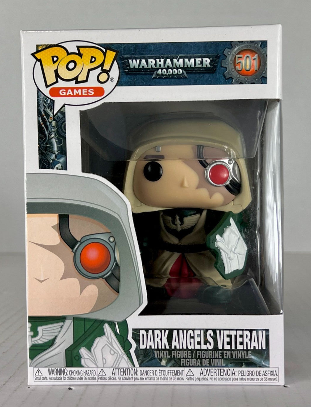 Funko POP Vinyl - Games - Warhammer 40000 - Dark Angels Veteran - #501