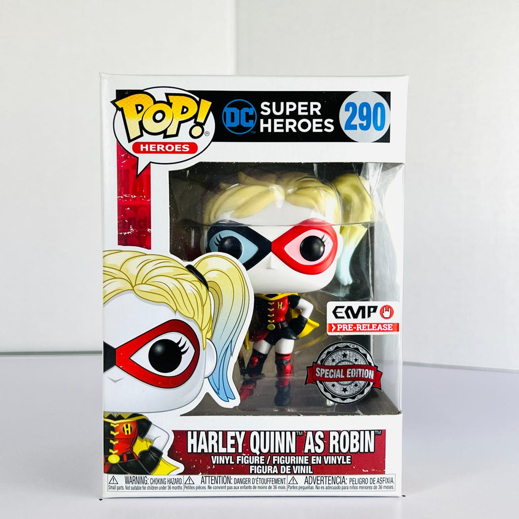 Funko POP Vinyl - Heroes - DC Super Heroes - Harley Quinn As Robin - #290 EMP