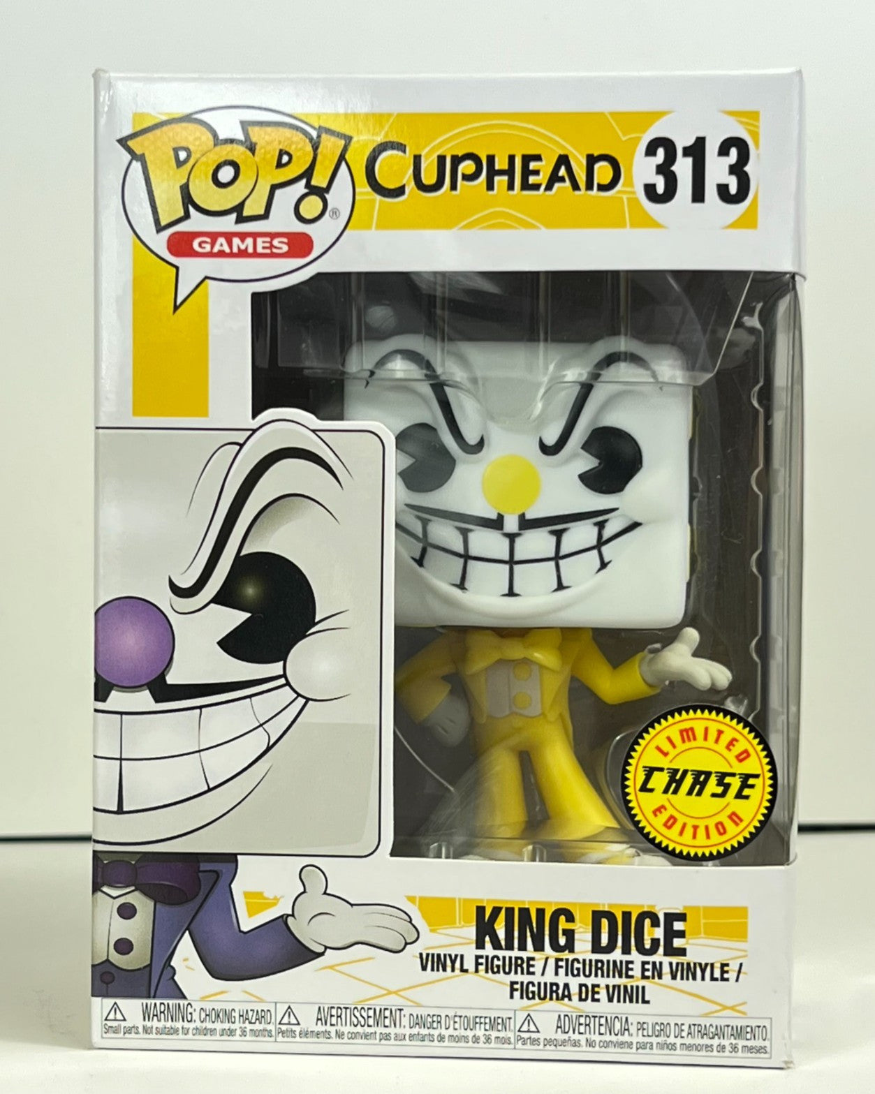 Funko POP Vinyl - Games - Cuphead - King Dice - #313 Chase