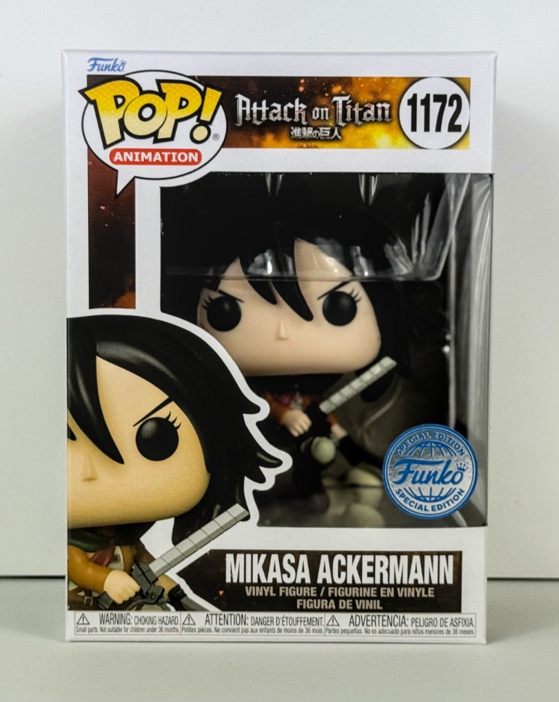 Funko POP Vinyl - Animation - Attack On Titan - Mikasa Ackerman - #1172