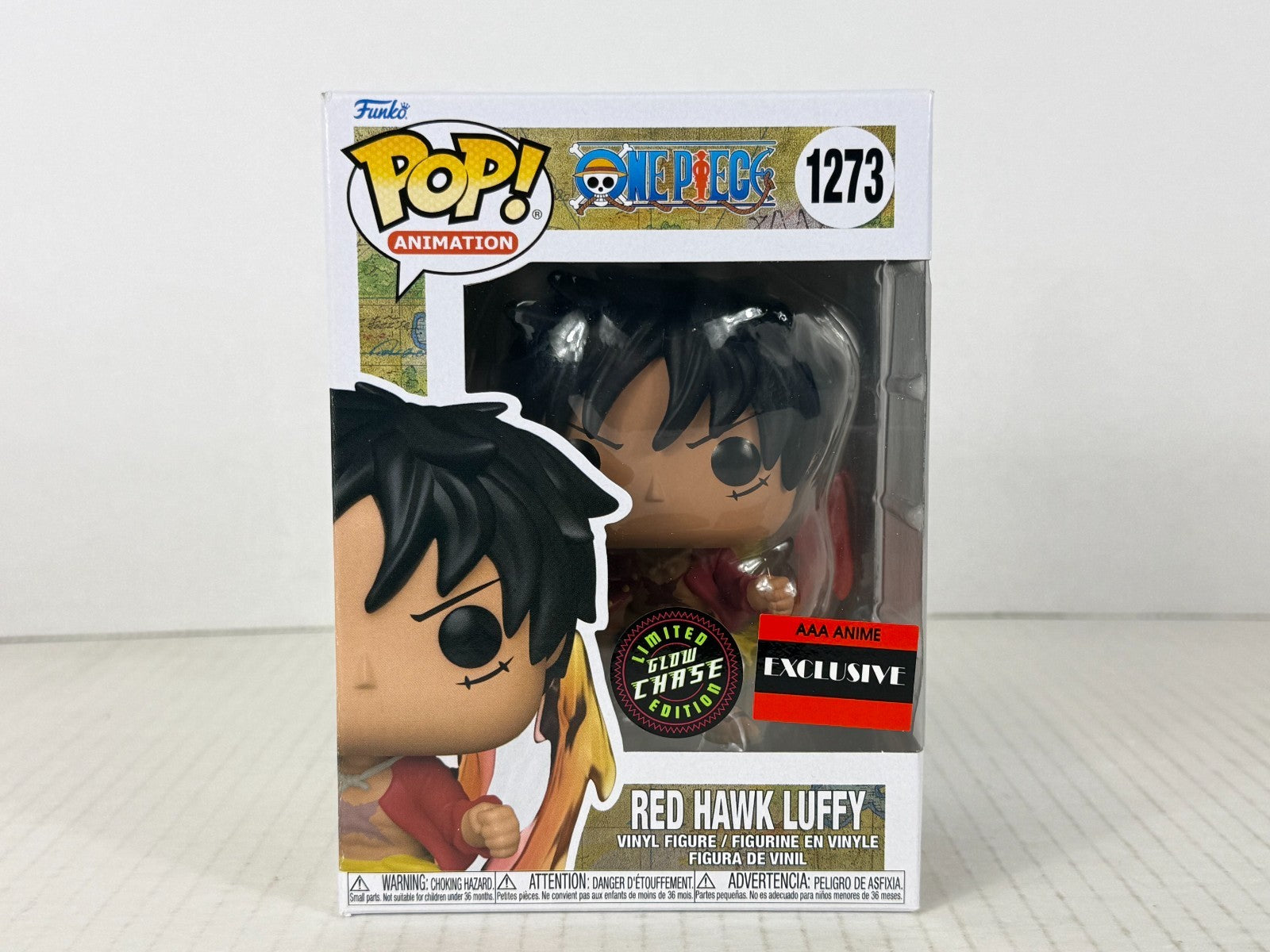 Funko POP Vinyl - Animation - One Piece - Red Hawk Luffy - #1273 GITD Chase