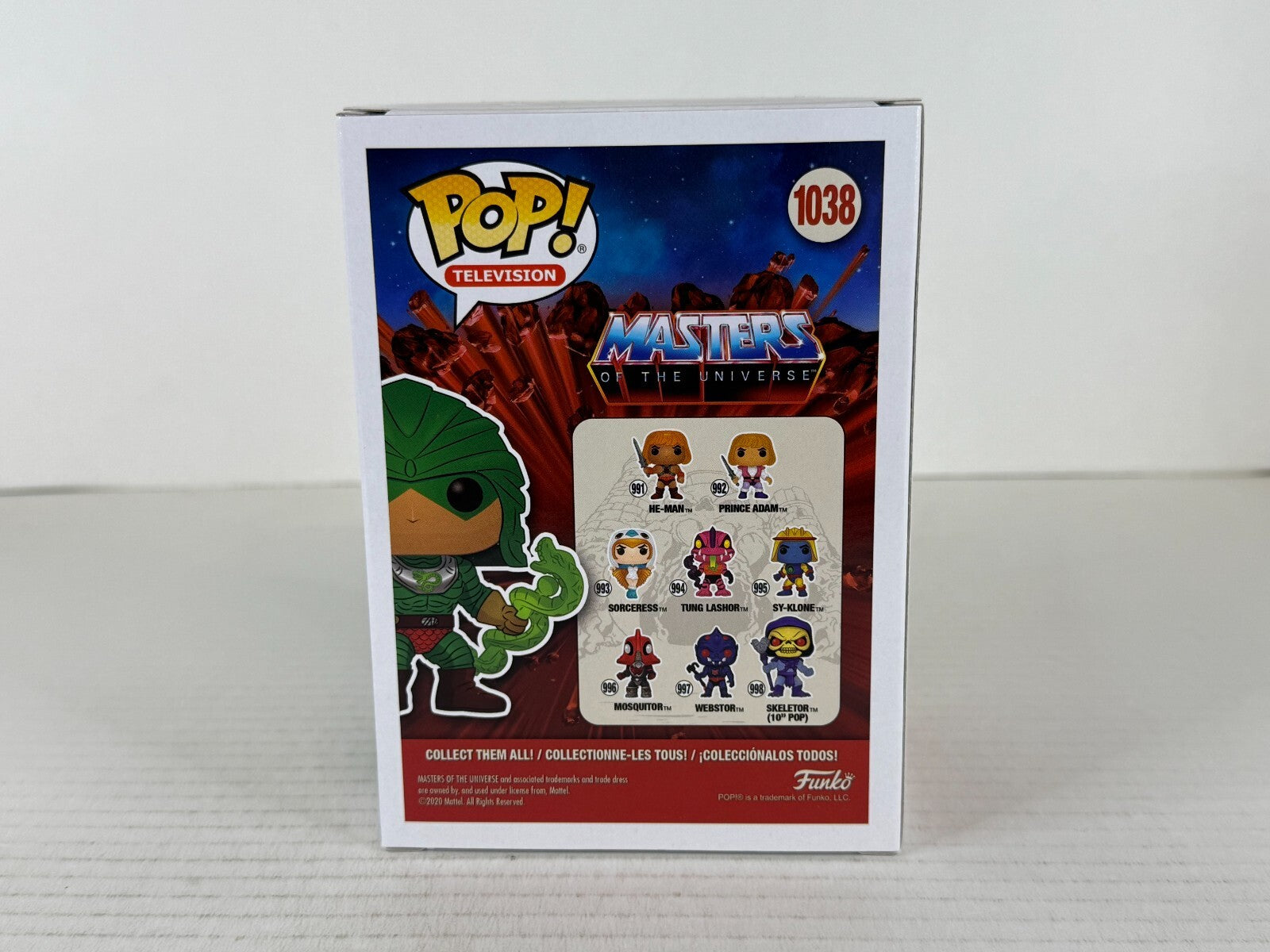 Funko Pop Vinyl - Television - MOTU - King Hiss - #1038 NYCC