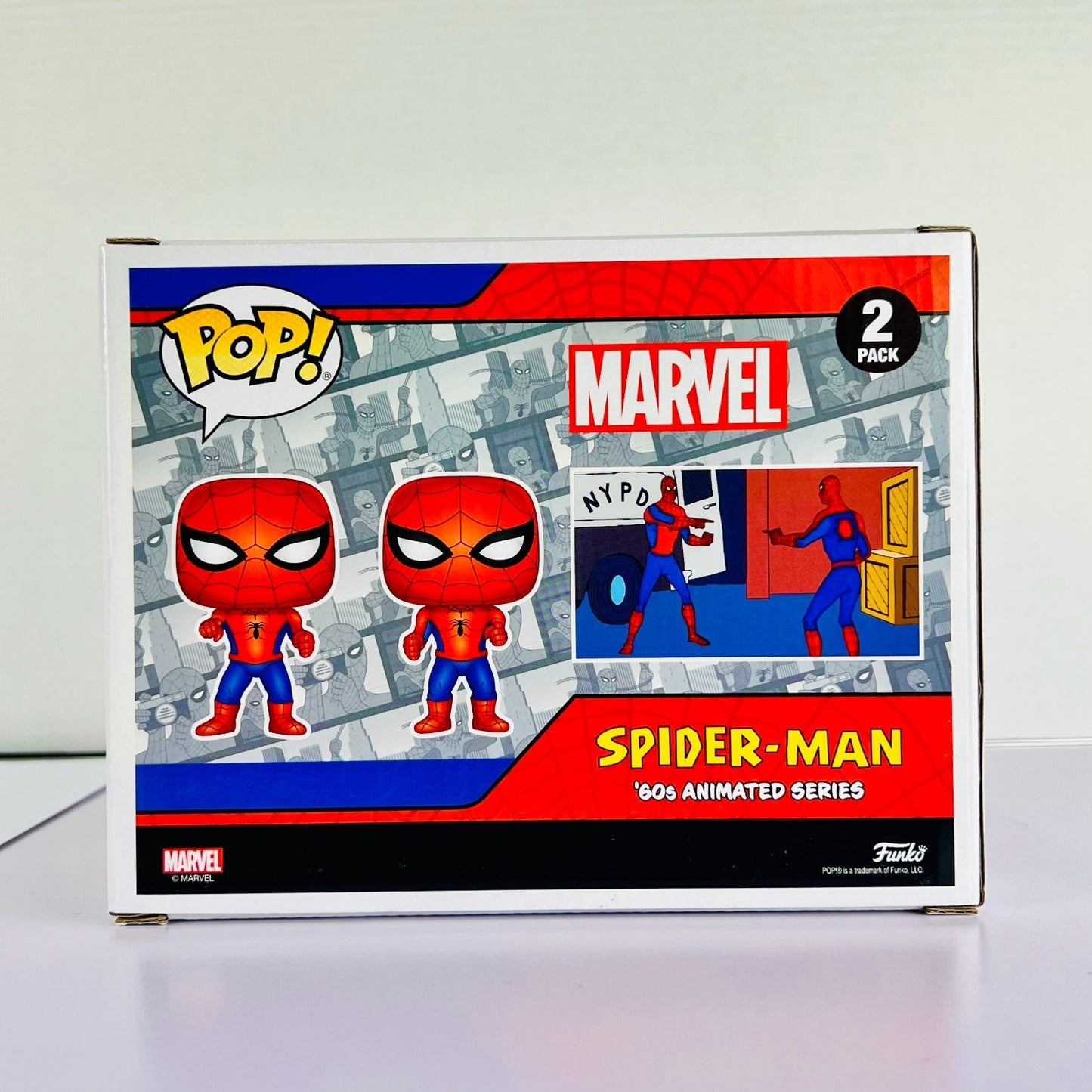 Funko POP! Vinyl - Marvel - Spider-Man Vs Spider-Man - 2 Pack EE Exclusive