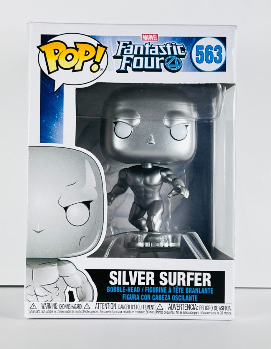 Funko POP Vinyl - Marvel - Fantastic Four 4 - Silver Surfer - #563