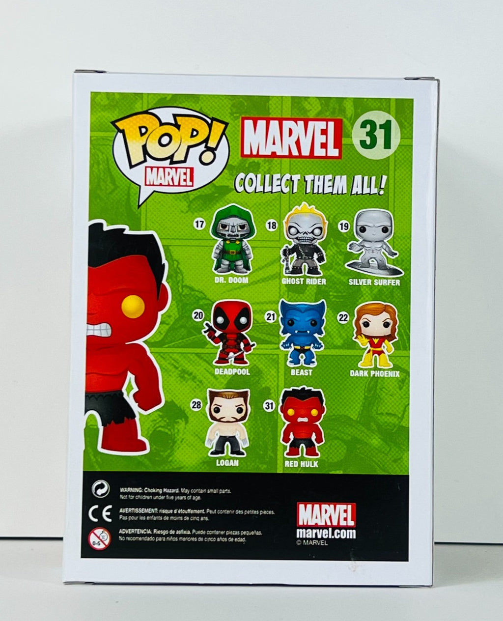 Funko POP Vinyl - Marvel - Red Hulk - #31