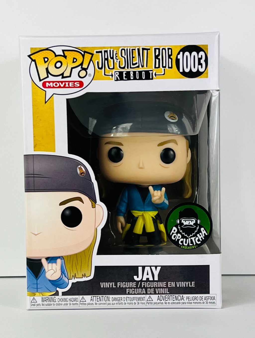 Funko POP Vinyl - Movies - Jay & Silent Bob - Jay - #1003 Popcultcha