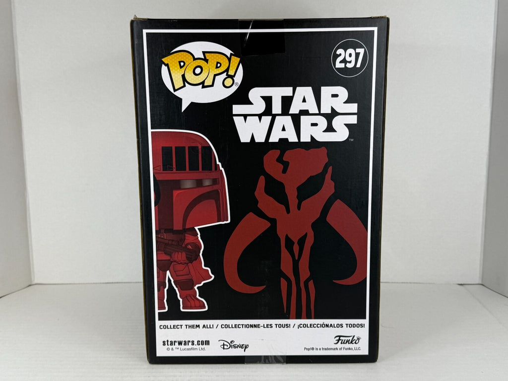 Funko POP Vinyl - Star Wars - Boba Fett - #297 Burgundy - 10" Inch