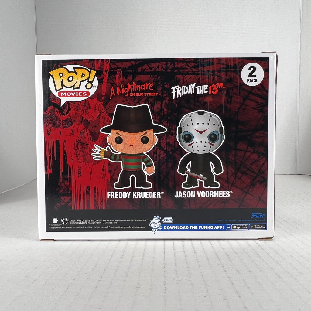 Funko POP Vinyl - Movies - Freddy Krueger & Jason Voorhees - 2 Pack