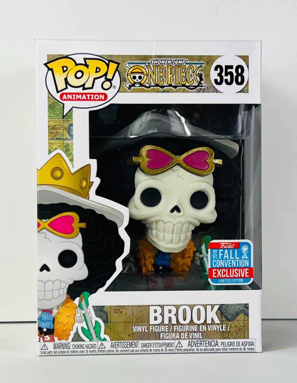 Funko POP Vinyl - Animation - One Piece - Brook - #358 FC 2018