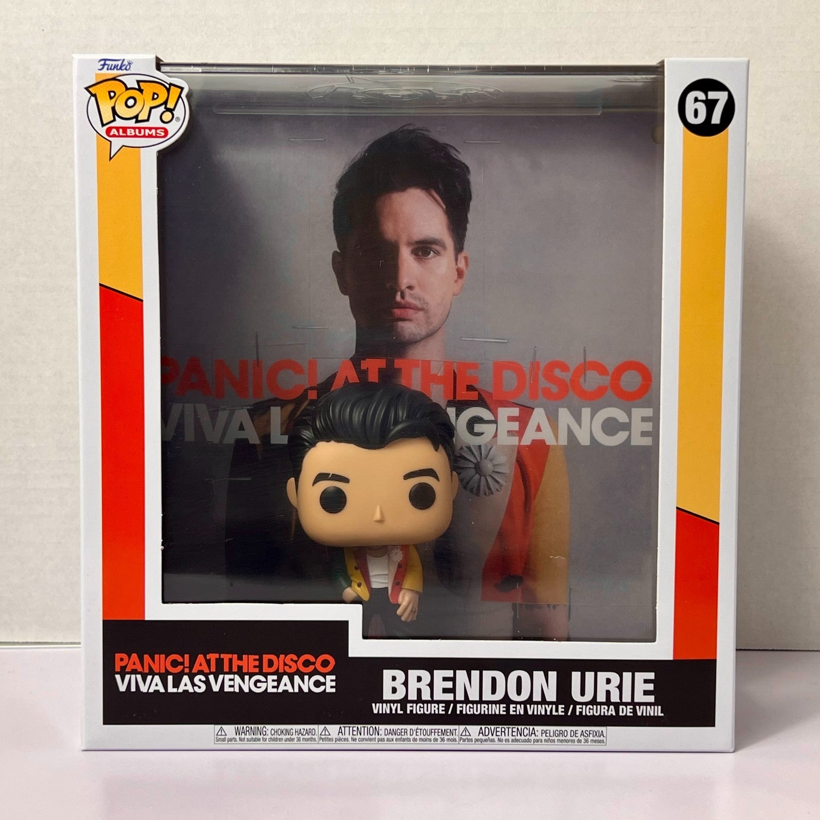 Funko POP Vinyl - Albums - Panic At The Disco - Brendon Urie - #67