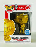Funko POP Vinyl - Icons - KFC - Colonel Sanders - #05 Gold Chrome