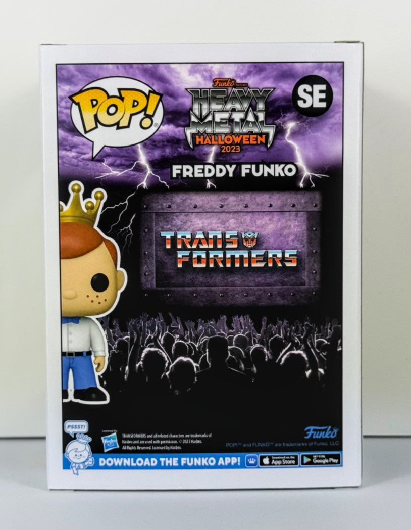Funko POP Vinyl - Heavy Metal - Freddy Funko As Soundwave - #SE 4000 Pcs