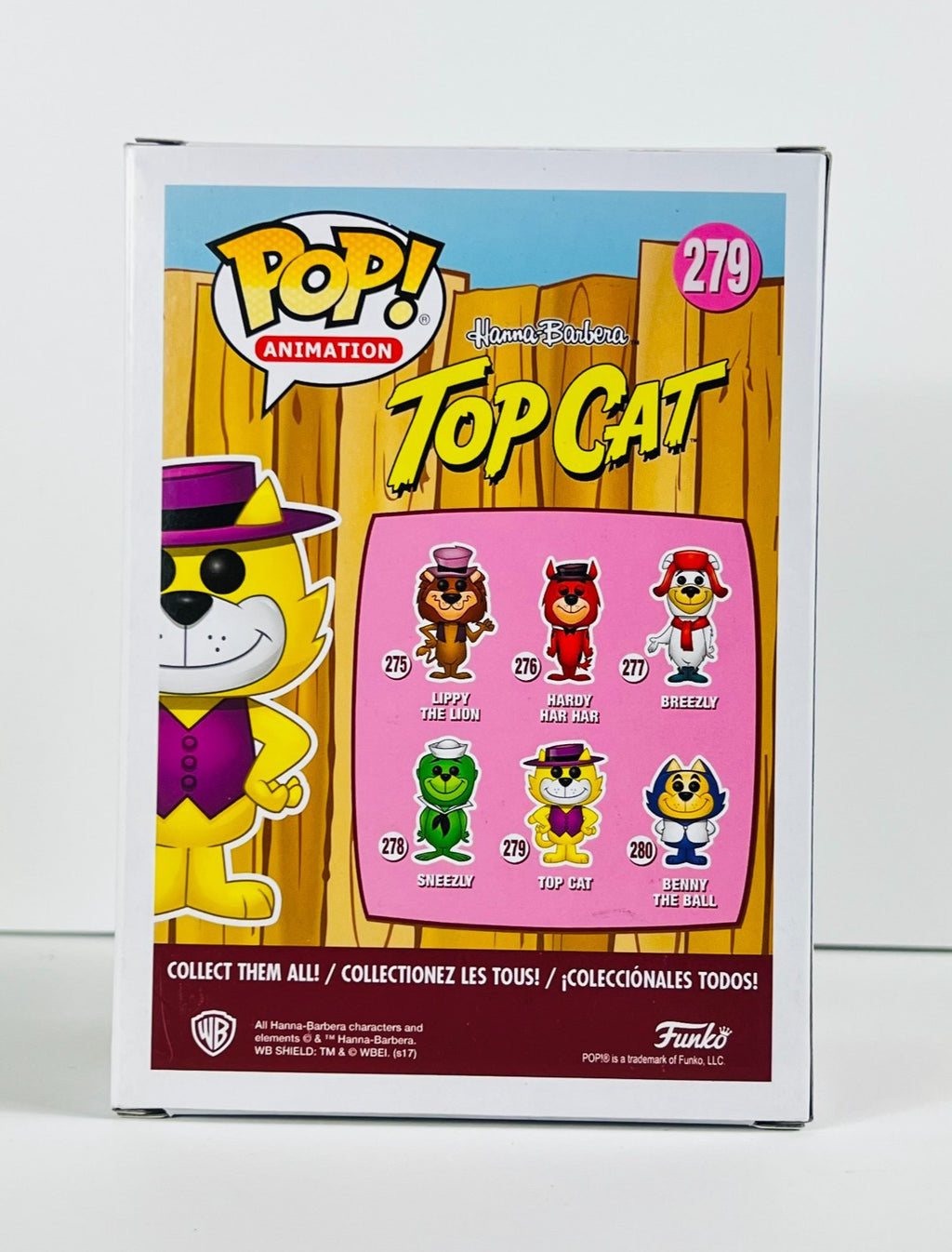 Funko POP Vinyl - Animation - Hanna Barbera - Top Cat - #279 Chase
