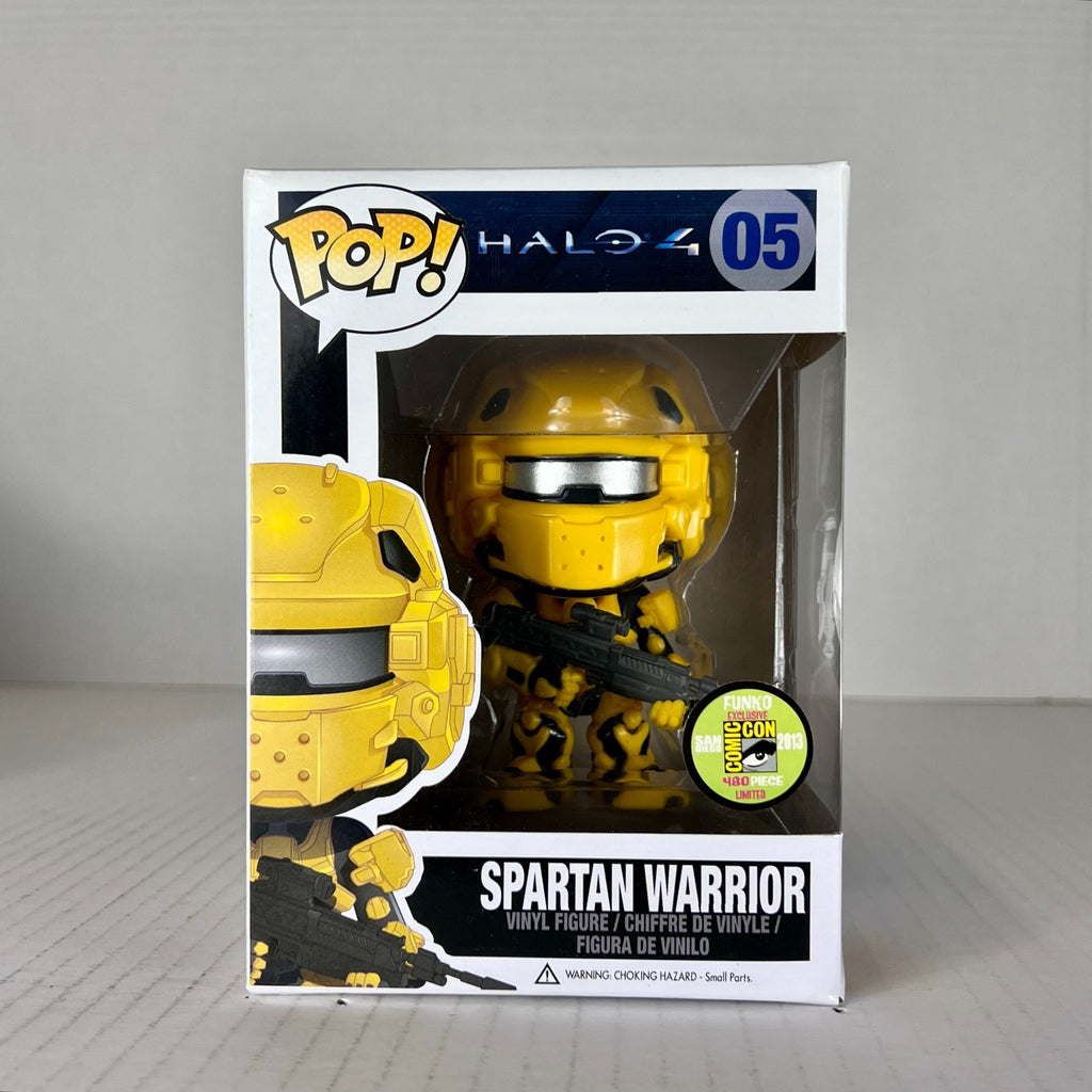 Funko POP Vinyl - HALO 4 - Spartan Warrior Yellow - #05 480 Pcs SDCC 2013