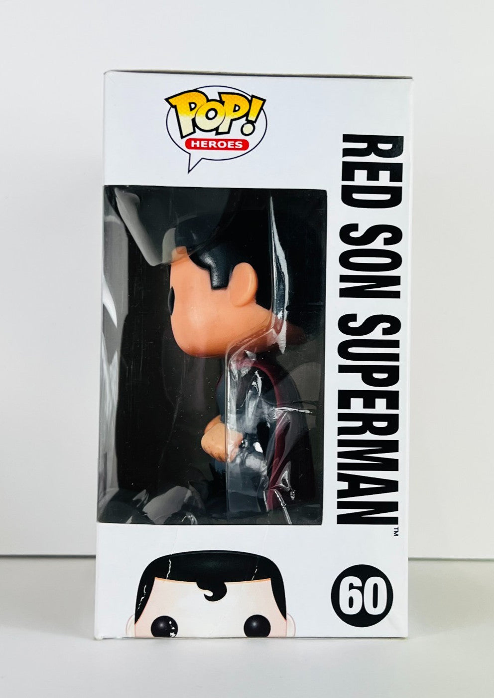 Funko POP Vinyl - Heroes - DC - Red Son Superman - #60 Midtown Comics Excl