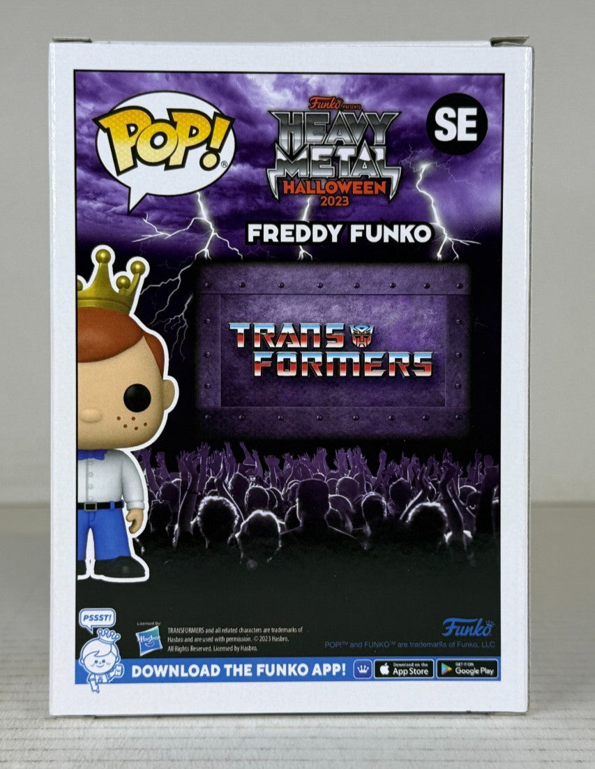 Funko POP Vinyl - Heavy Metal - Freddy Funko as Soundwave - 500 Pcs Metallic