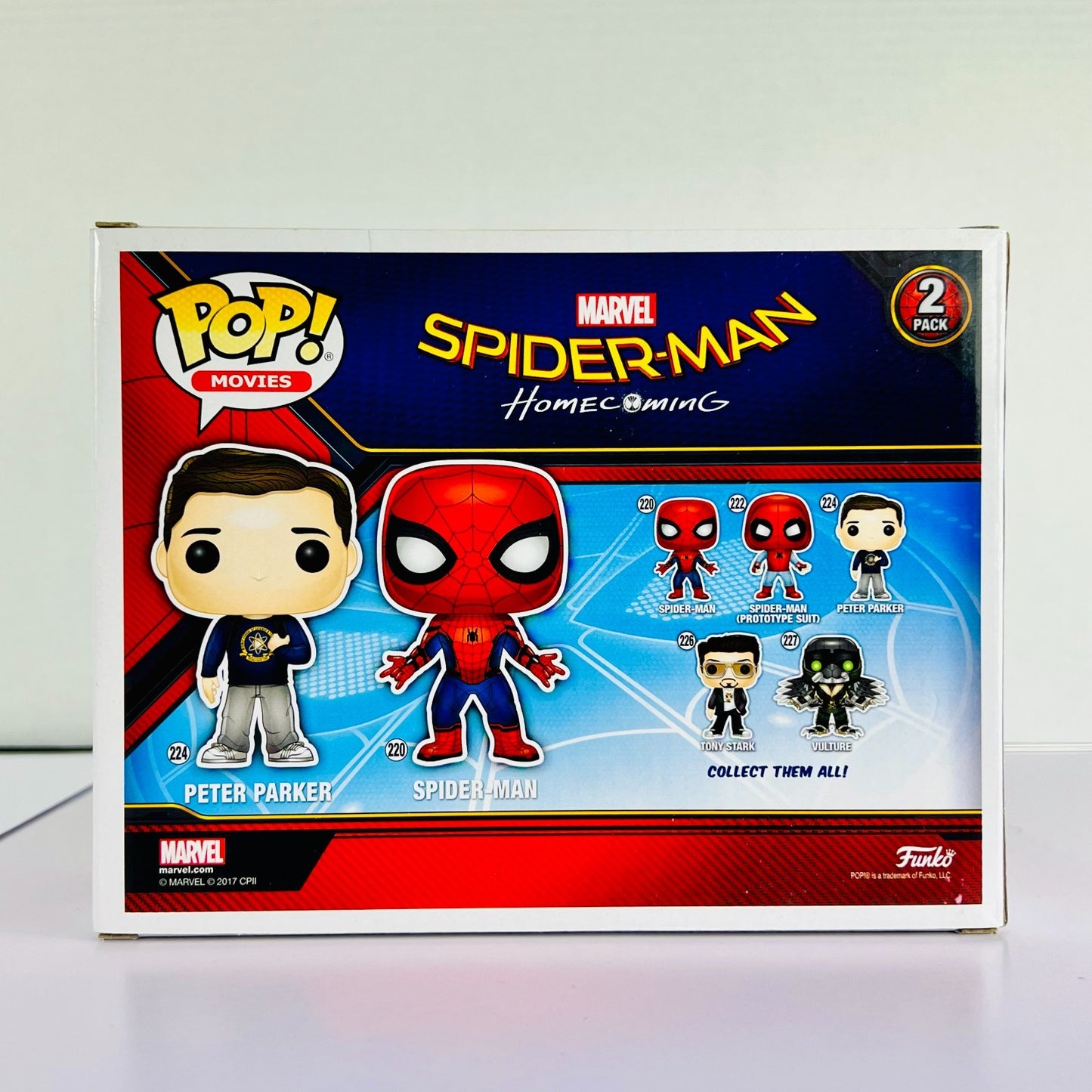 Funko POP! Vinyl - Movies - Homecoming - Peter Parker / Spider-Man - 2 Pack