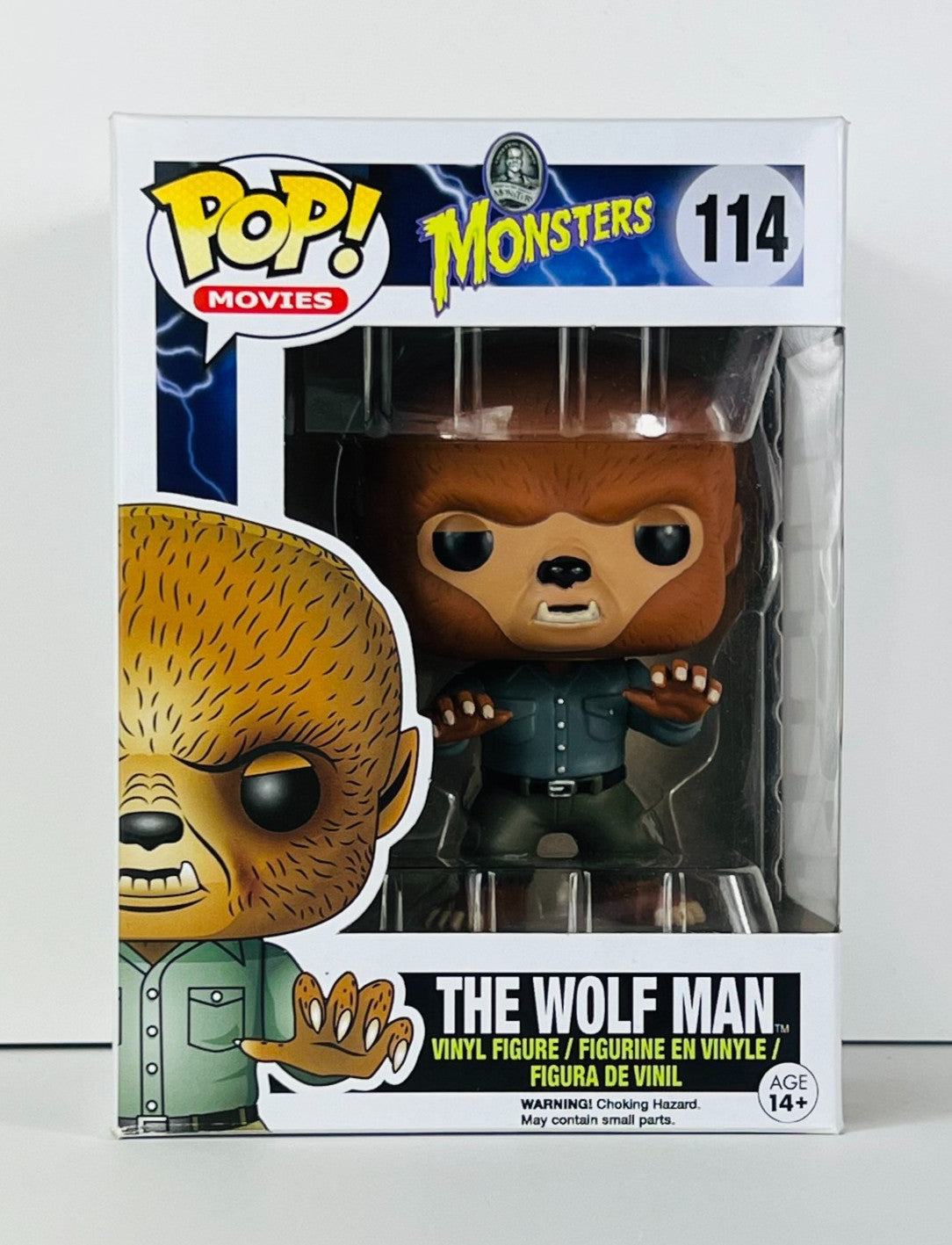 Funko POP Vinyl - Movies - Universal Monsters - The Wolf Man - #114