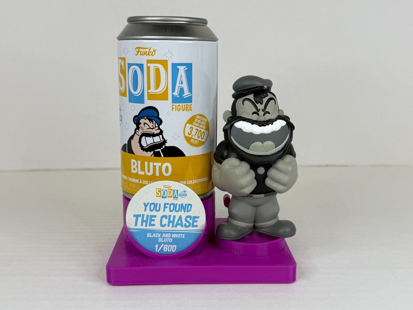 Funko POP Soda - Popeye - Black And White Bluto - Chase - 3700 Pcs