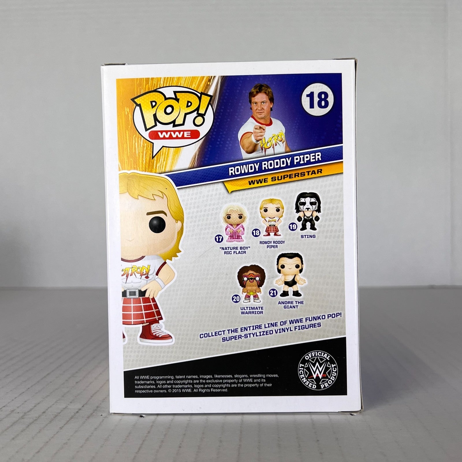 Funko POP Vinyl - WWE - Rowdy Roddy Piper - #18