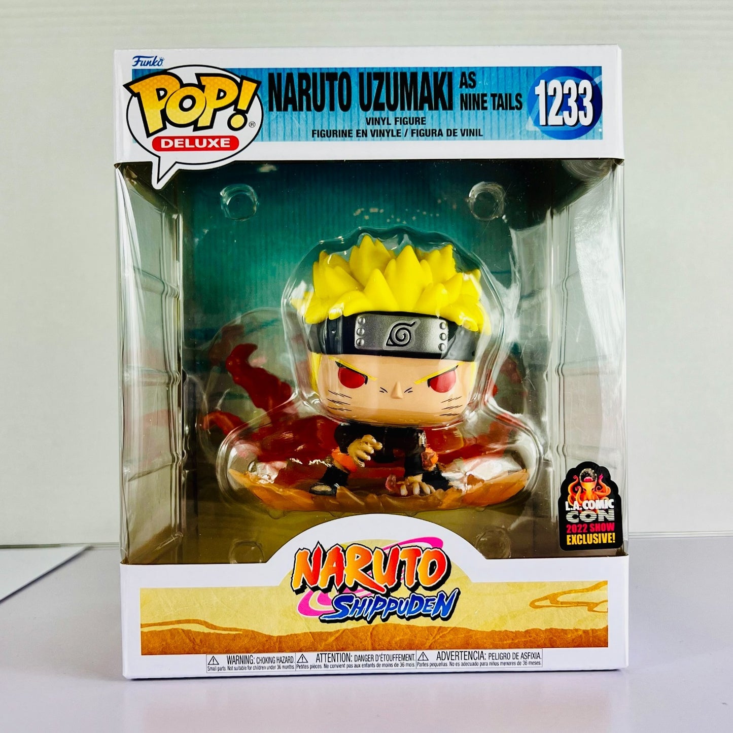 Funko POP! Vinyl - Deluxe - Naruto Shippuden Naruto Uzumaki As Nine Tails #1233