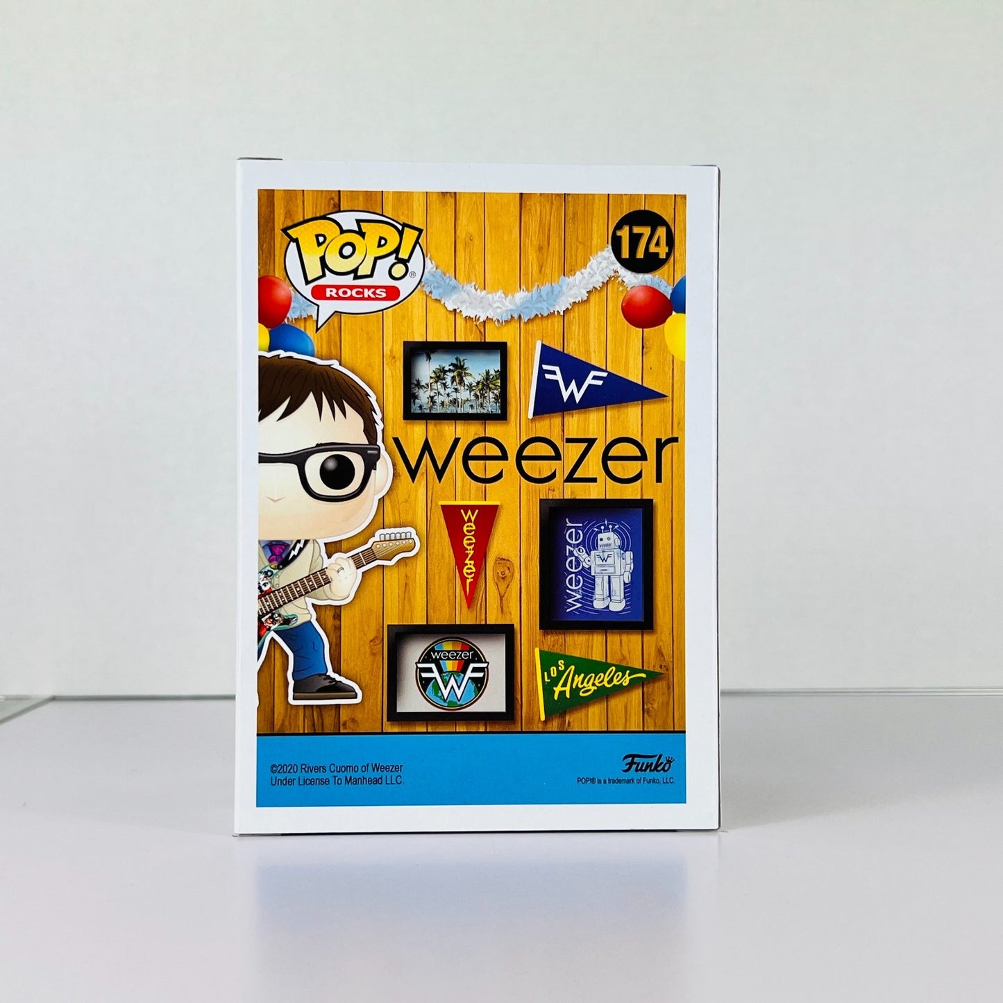 Funko POP Vinyl - Rocks - Weezer - Rivers Cuomo - #174
