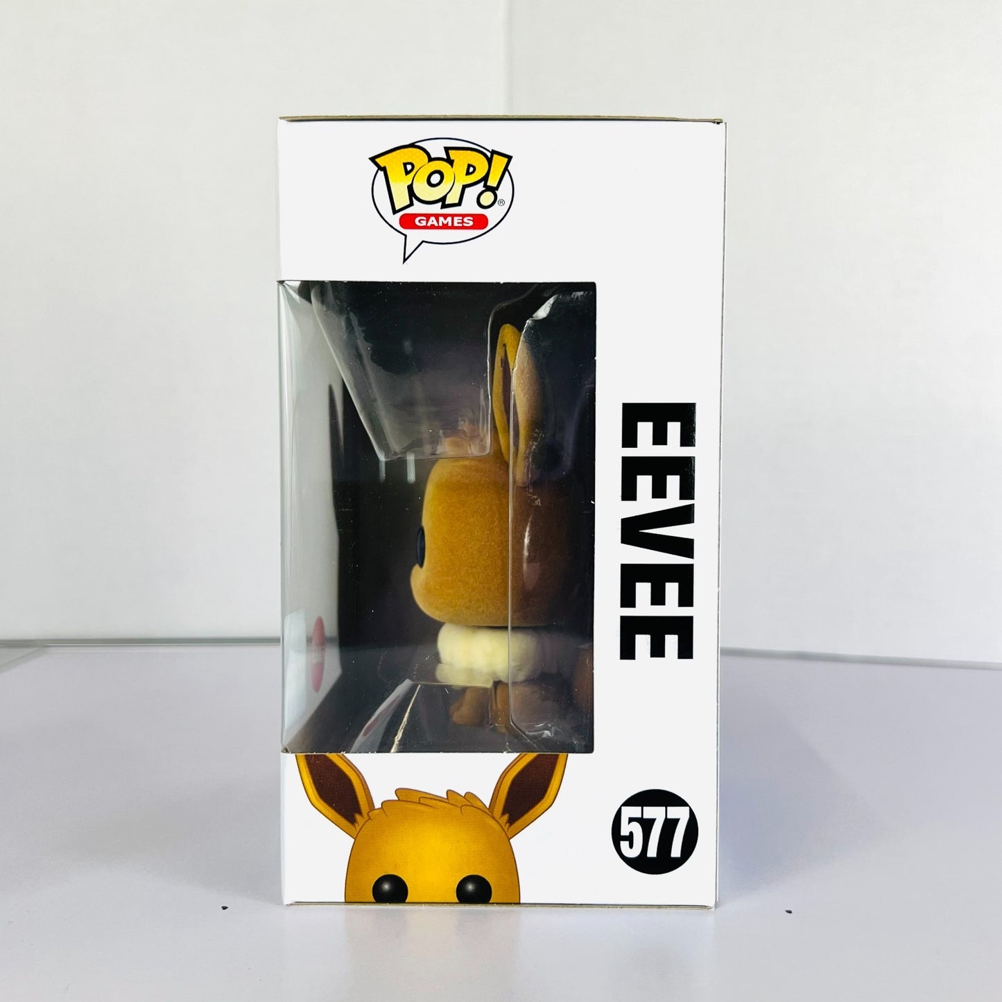Funko POP Vinyl - Games - Pokemon - Eevee - #577 Flocked WC 2020