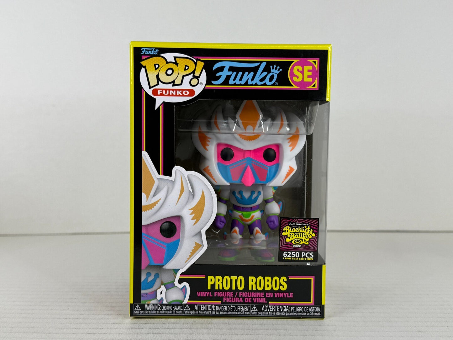 Funko POP Vinyl - Blacklight Battle - Proto Robos - #SE - 6250 Pcs