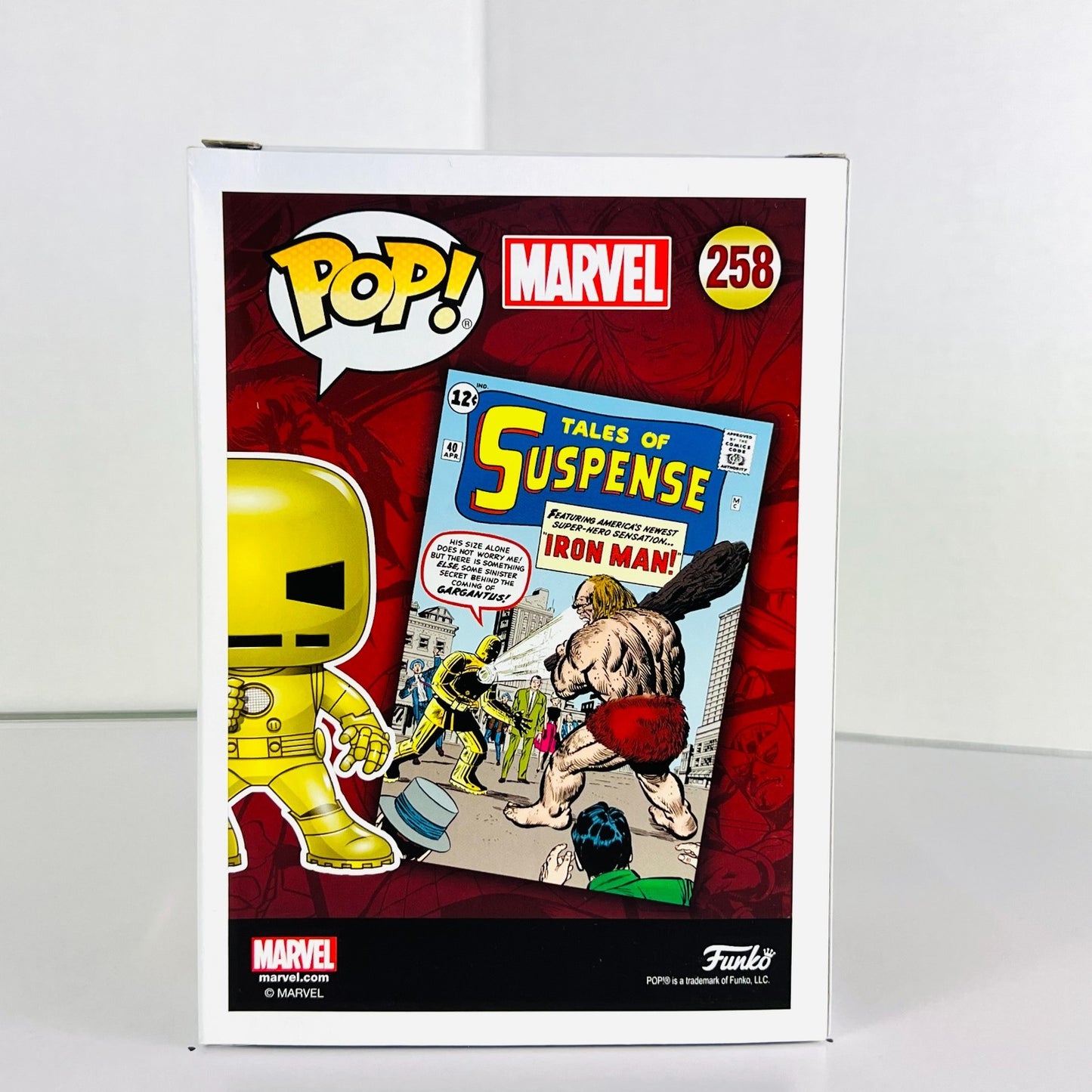 Funko POP Vinyl - Marvel - Iron Man Tales Of Suspense #40 #258 Collector Corps