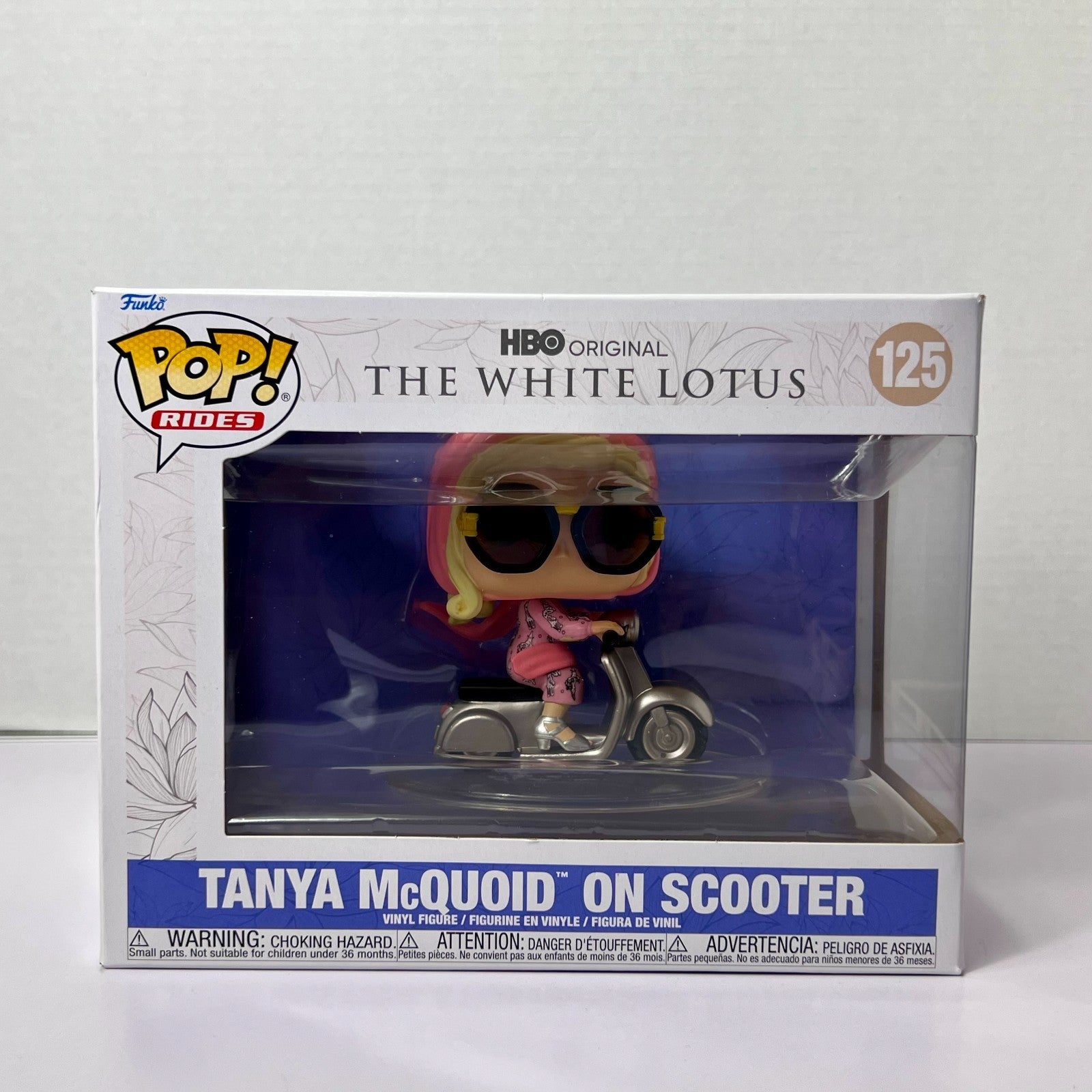 Funko POP Vinyl - Rides - HBO - The White Lotus - Tanya McQuoid On Scooter - #12