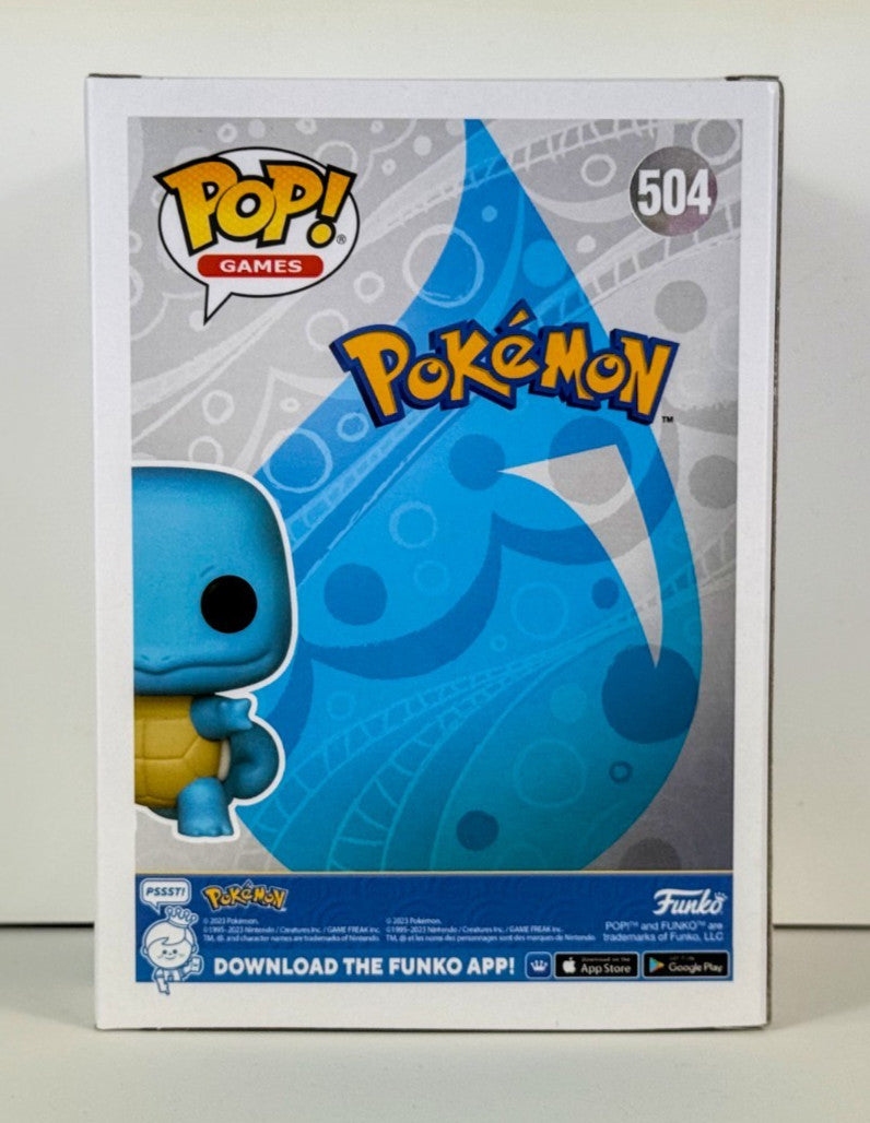 Funko POP Vinyl - Games - Pokemon - Squirtle - #504 Pearlescent